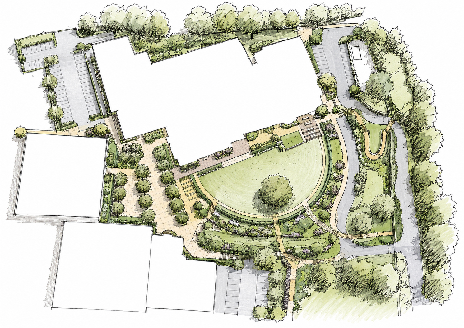 Tormead School 3D diagram